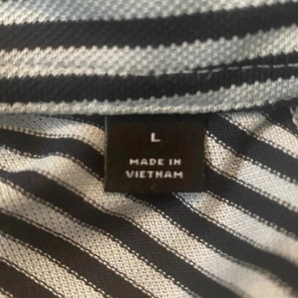 Dunning Golf Striped Polo Shirt Mens Size XL (150) - Picture 4 of 7